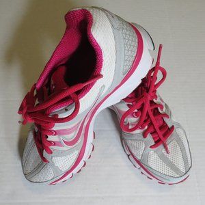 Nike Fit Sole 2 Zoom Air White/Pink, Running Shoes Women’s Size 6.5 Workout Walk